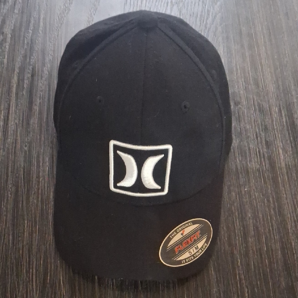 Black Flexfit Cap with Logo